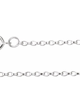 14K Yellow Gold 1.1 mm Rolo 7