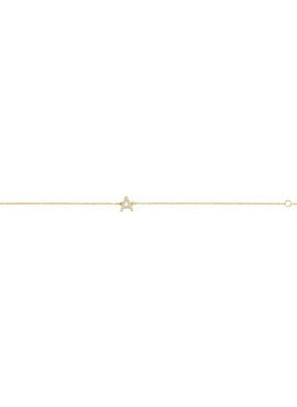 14K White Gold 1/10 CTW Natural Diamond Initial A 6-7