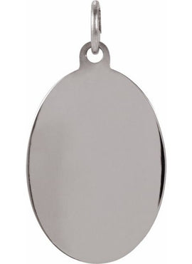 14K Yellow Gold 23.5x16 mm St. Joseph Medal
