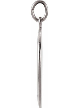 14K Yellow Gold 23.5x16 mm St. Joseph Medal