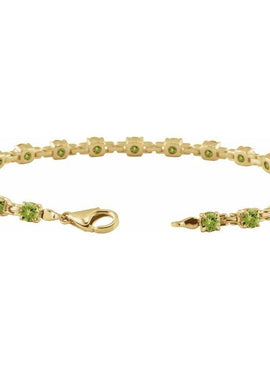 14K Yellow Gold Natural Citrine 7 1/4