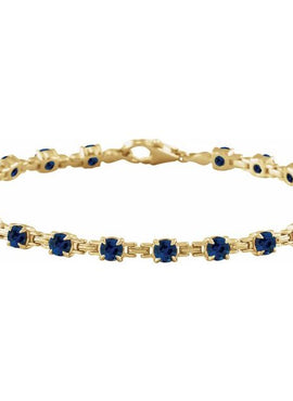 14K Yellow Gold Natural Citrine 7 1/4