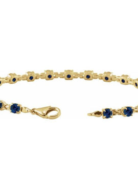 14K Yellow Gold Natural Citrine 7 1/4