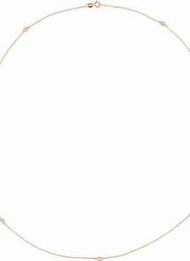 14K White Gold 1/4 CTW Natural Diamond 7-Station 24