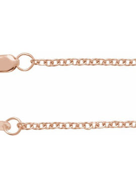 14K Rose Gold-Filled 1.5 mm Cable 16