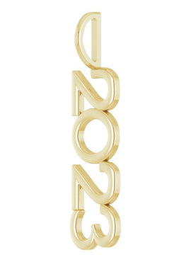 Sterling Silver 2021 Year Charm/Pendant