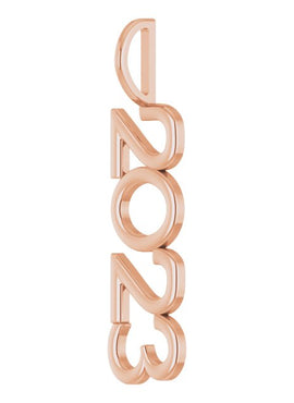 Sterling Silver 2021 Year Charm/Pendant