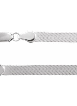 14K Yellow Gold 4.6 mm Flexible Herringbone 16