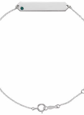 14K Yellow Gold Natural Mozambique Garnet Geometric 7-8