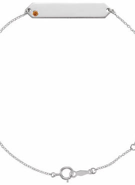 14K Yellow Gold Natural Mozambique Garnet Geometric 7-8