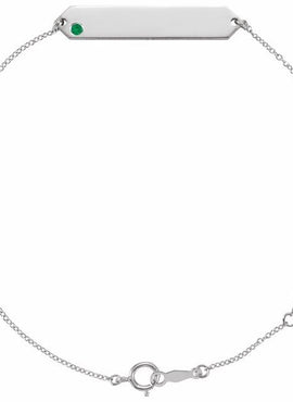 14K Yellow Gold Natural Mozambique Garnet Geometric 7-8