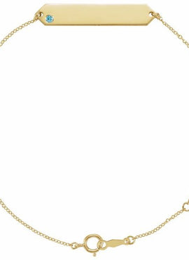 14K Yellow Gold Natural Mozambique Garnet Geometric 7-8