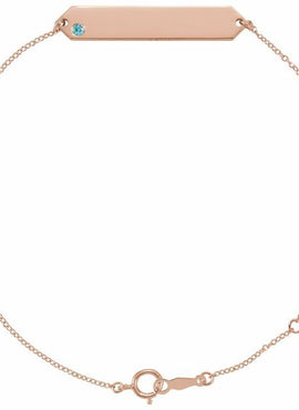 14K Yellow Gold Natural Mozambique Garnet Geometric 7-8