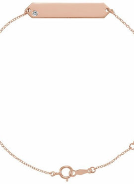 14K Yellow Gold Natural Mozambique Garnet Geometric 7-8