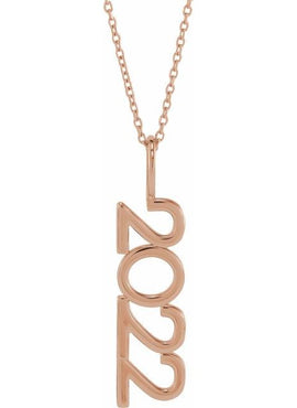 Sterling Silver 2021 Year Charm/Pendant