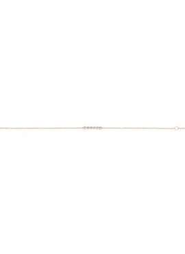 14K Yellow Gold Natural Turquoise Bar 6 1/2-7 1/2