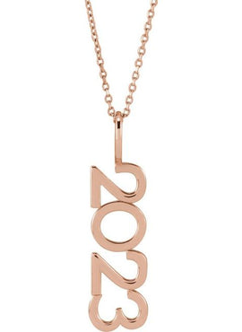 Sterling Silver 2021 Year Charm/Pendant