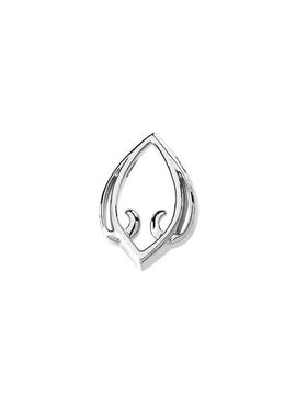 18K Yellow Gold Pendant Enhancer