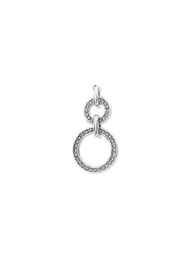 14K Yellow Gold Graduated Circle Pendant