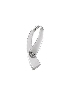 14K Yellow Gold Freeform Slide Pendant