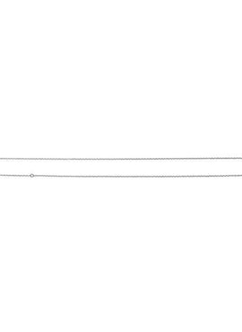 Platinum 1.2 mm Cable Chain by the Inch