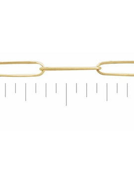 14K Yellow Gold 2.6 mm Paperclip-Style 7