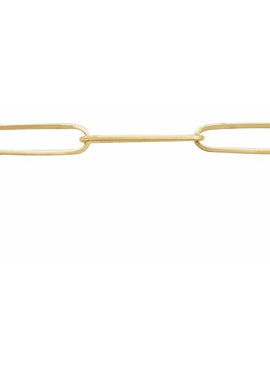 14K Yellow Gold 2.6 mm Paperclip-Style 7