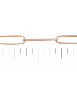 14K Yellow Gold 2.6 mm Paperclip-Style 7
