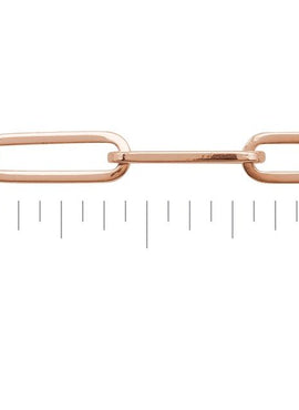 14K Yellow Gold 3.85 mm Paperclip-Style 7