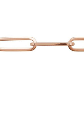 14K Yellow Gold 3.85 mm Paperclip-Style 7