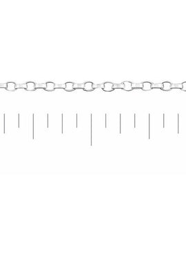 Sterling Silver 1.1 mm Rolo Chain by the Inch