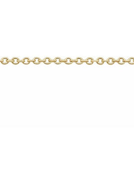 14K White Gold 1 mm Adjustable Cable 16-18