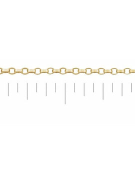 14K Yellow Gold 1.1 mm Rolo 7