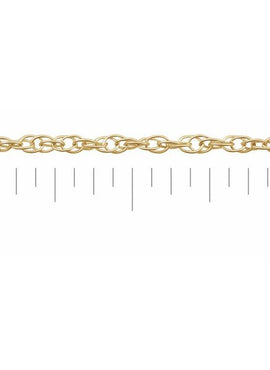 14K Yellow Gold 1.5 mm Rope 18