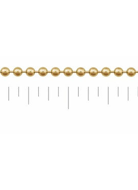 Sterling Silver 1.5 mm Hollow Bead 24
