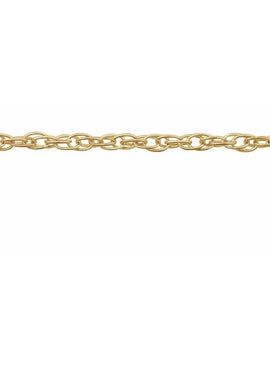 Sterling Silver 1.5 mm Rope Chain by the Inch