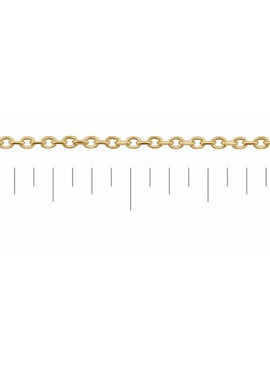 14K White Gold 1 mm Adjustable Diamond-Cut Cable 16-18