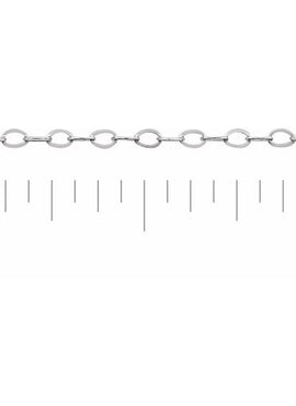 14K Yellow Gold 1.3 mm Flat Cable 18