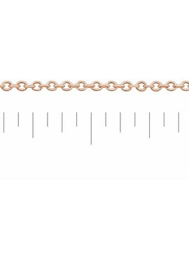 14K White Gold 1 mm Adjustable Cable 16-18