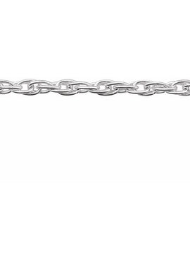Sterling Silver 2 mm Rope Chain by the Inch