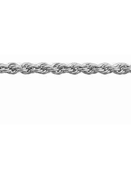 Sterling Silver 1.85 mm Rope Chain by the Inch
