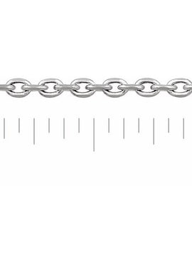 14K Yellow Gold 2 mm Diamond-Cut Cable 18