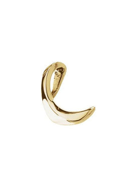 14K Yellow Gold Freeform Slide Pendant