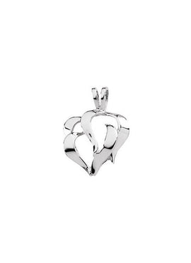 10K Yellow Gold Heart Pendant