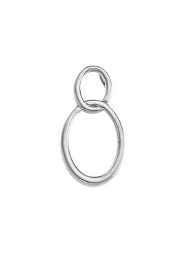 14K Yellow Gold Chain Link Pendant