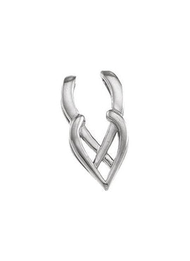 18K Yellow Gold Pendant Enhancer