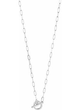 14K White Gold .04 CTW Natural Diamond Toggle 16