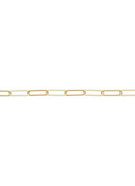 14K Yellow Gold 6.2 mm Paperclip-Style 7
