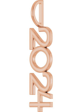 Sterling Silver 2021 Year Charm/Pendant