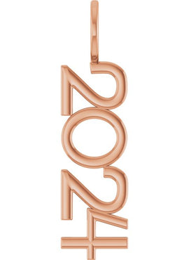 Sterling Silver 2021 Year Charm/Pendant